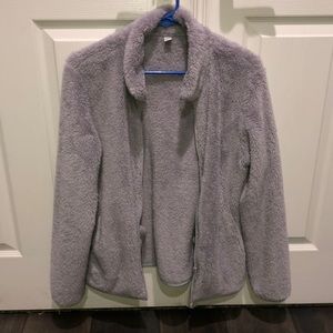 UNQILO Sherpa Teddy Jacket in Grey
